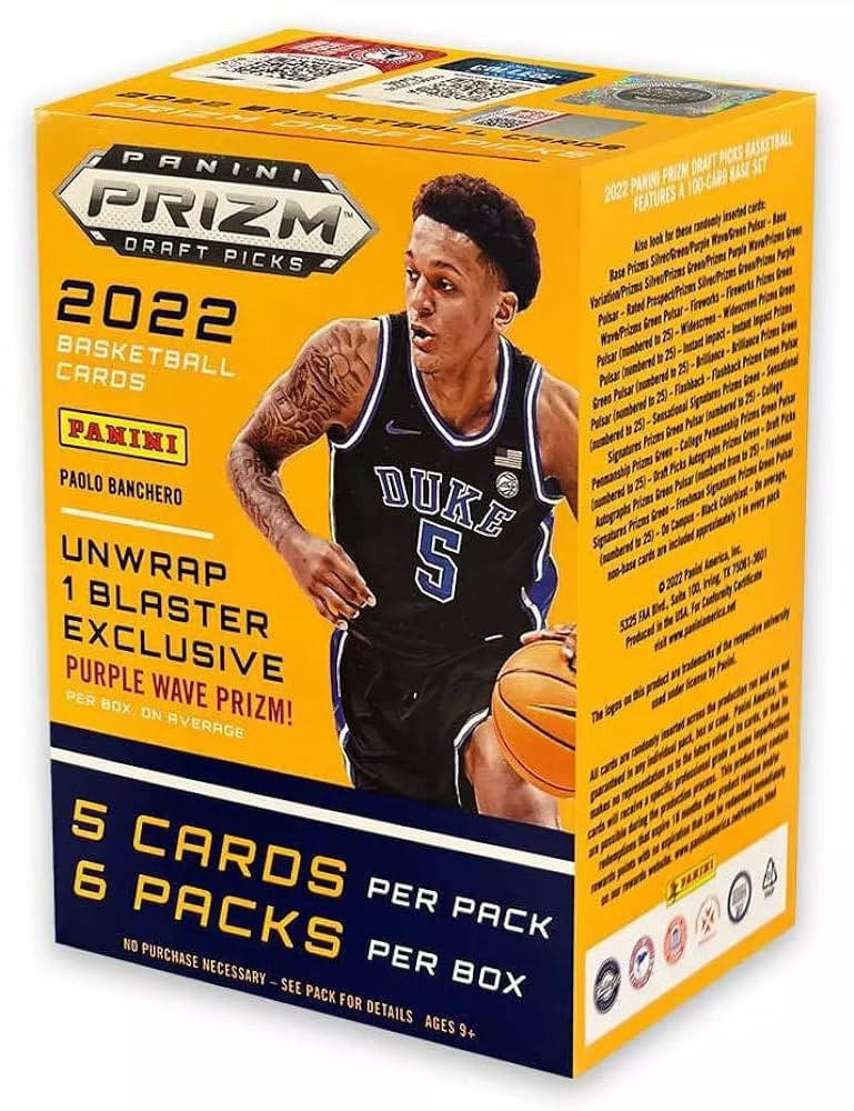 2022/23 Panini Prizm Collegiate Draft Picks Basketball Blaster 20