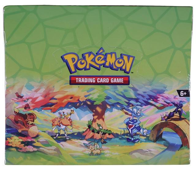 Pokemon Vibrant Paldea Mini Tin 10 Tin Display