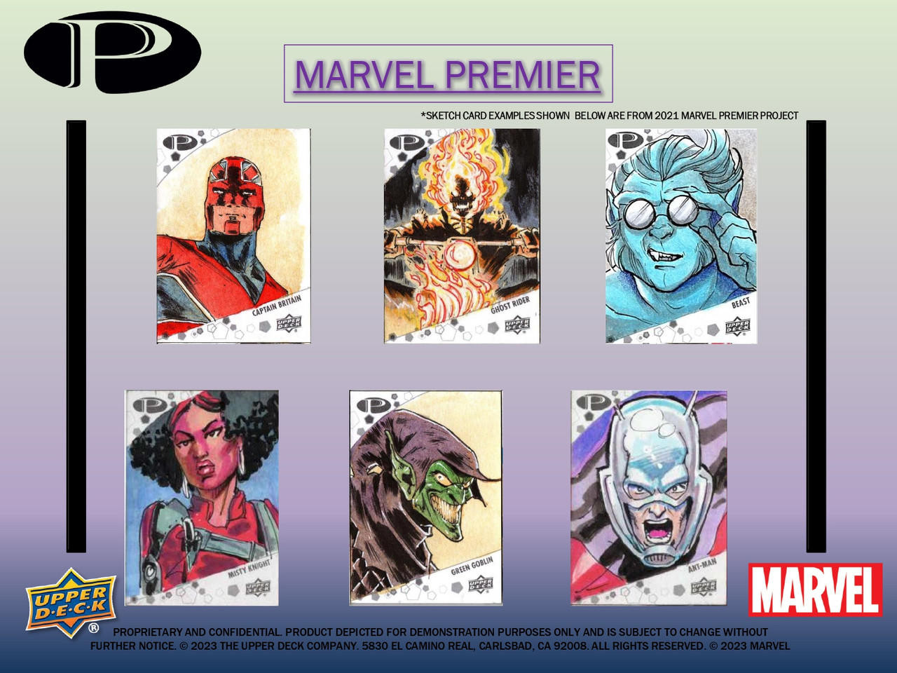 2023 Upper Deck Marvel Premier Trading Cards Box