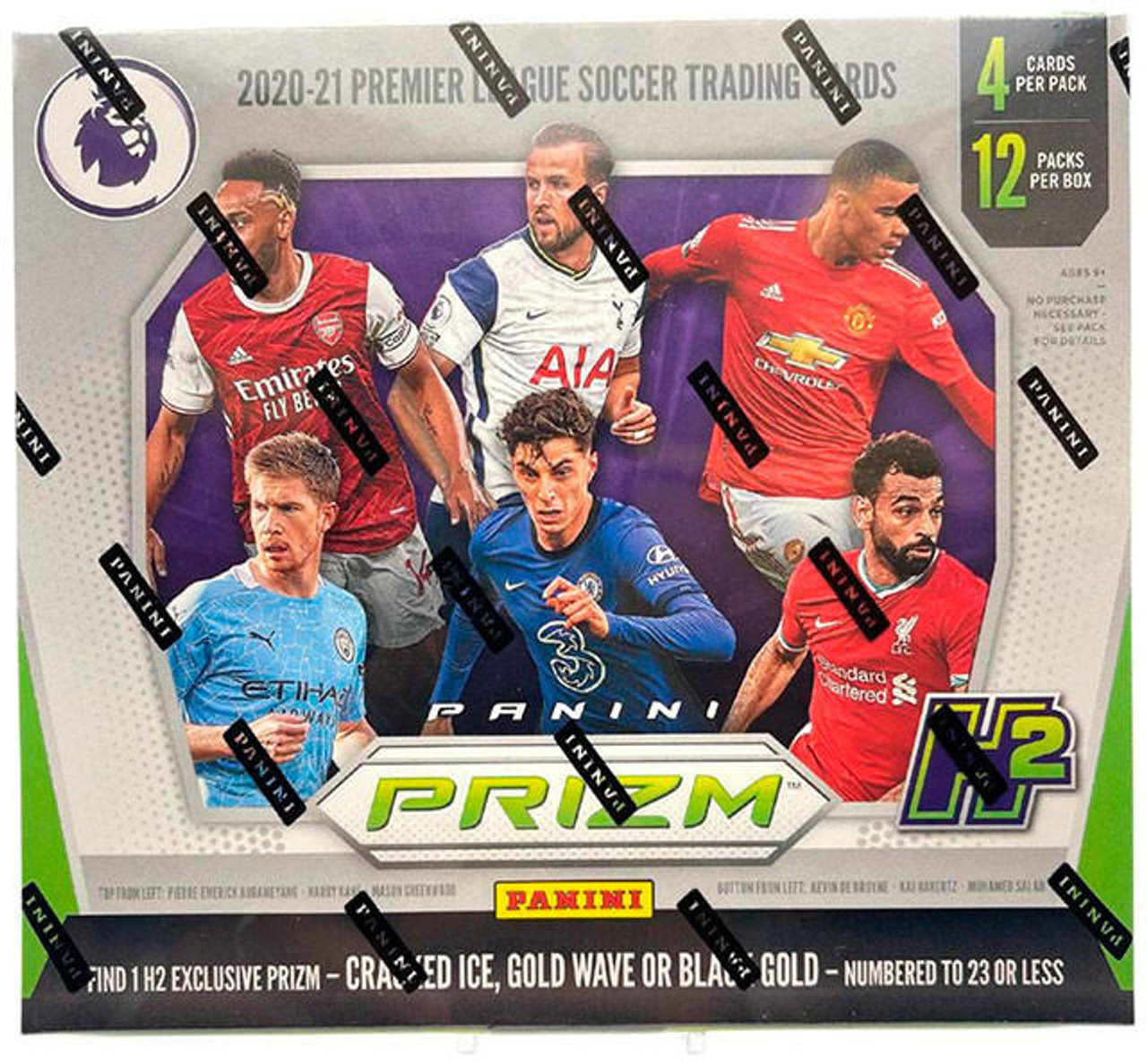 2020/21 Panini Prizm EPL Soccer Hybrid H2 Box