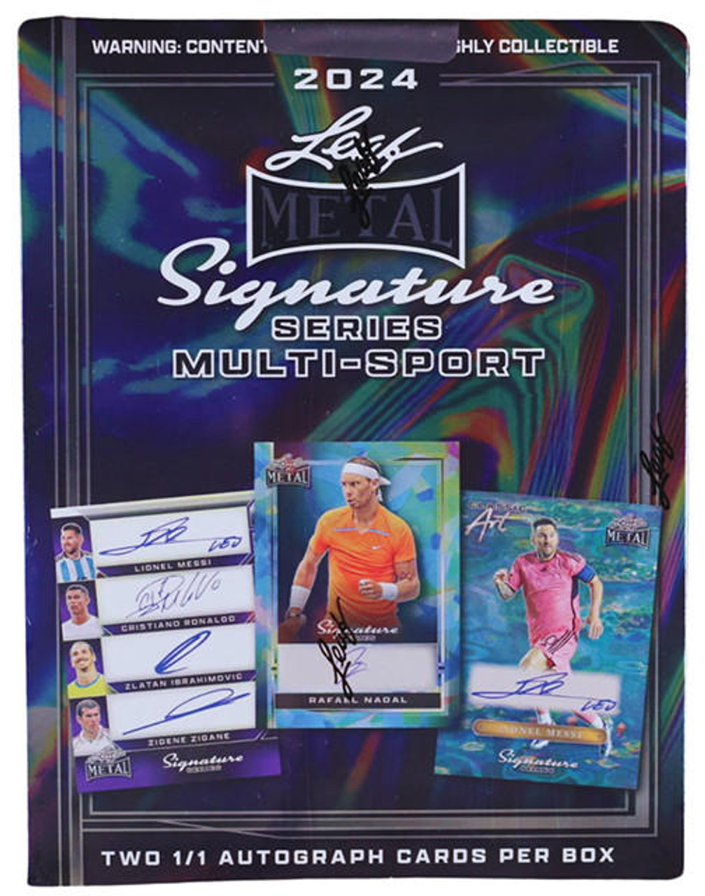 1枚限定 2024 Leaf Metal Signature Series イチロー 直筆サイン