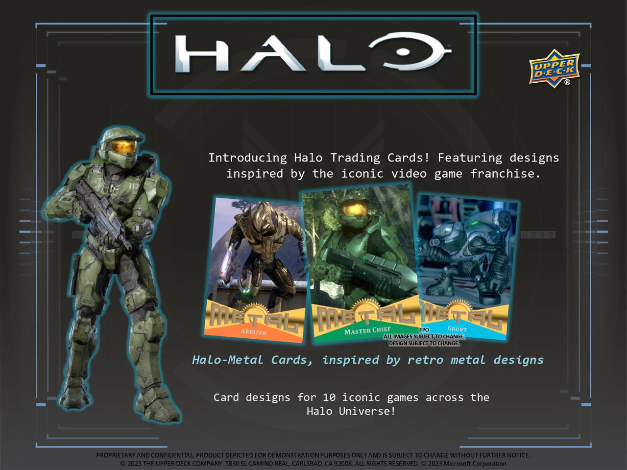 その他 Halo legacy trading cards and inserts 2023 Upper Deck Halo Legacy Collection Hobby 12 Box Case
