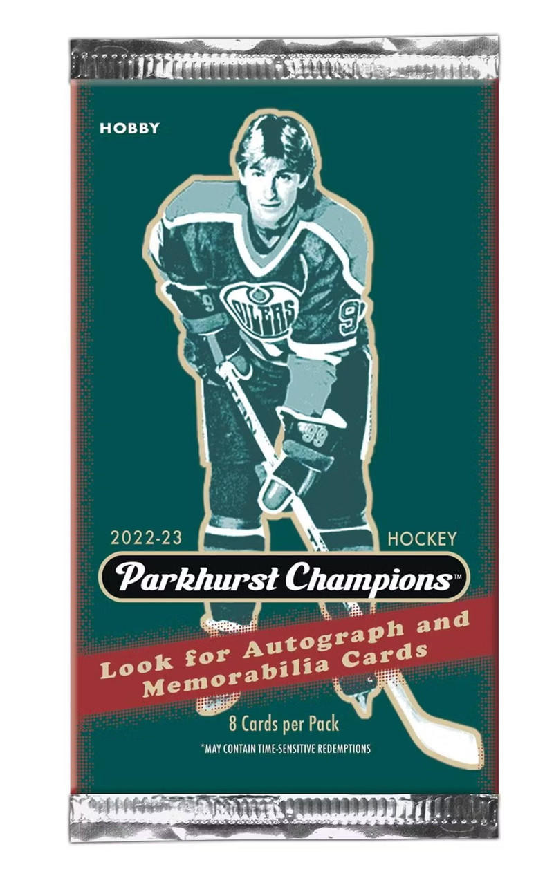 2022/23 Upper Deck Parkhurst Champions Hockey Hobby Pack