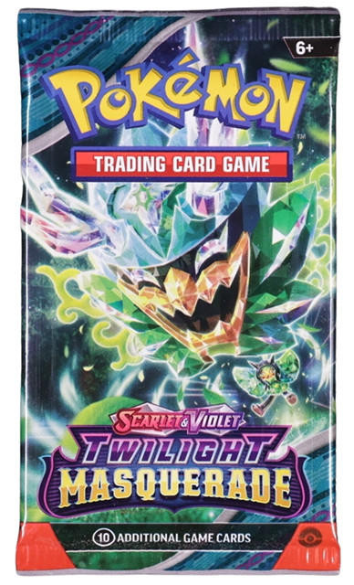 Pokémon TCG Scarlet & Violet 6 Twilight Masquerade - Booster Pack