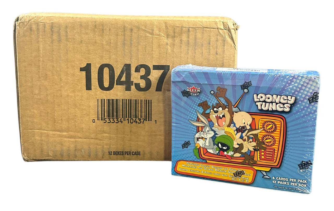 2024 Upper Deck Fleer Retro Looney Tunes Hobby 12 Box Case