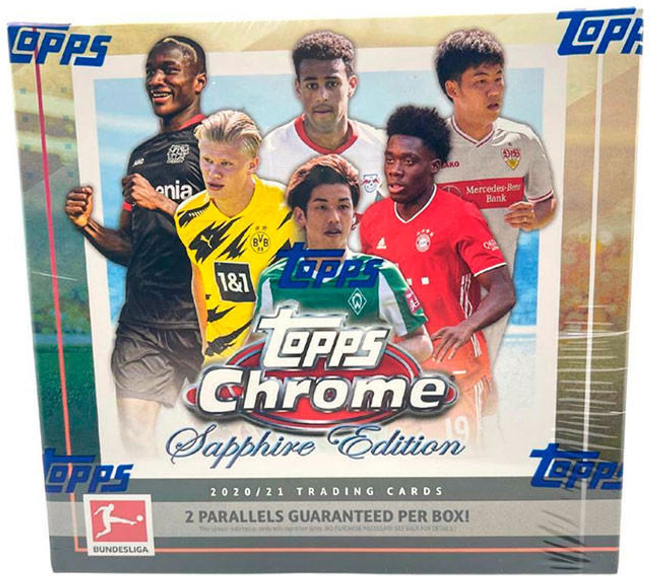 2020/21 Topps Chrome Bundesliga Soccer Sapphire Edition Box