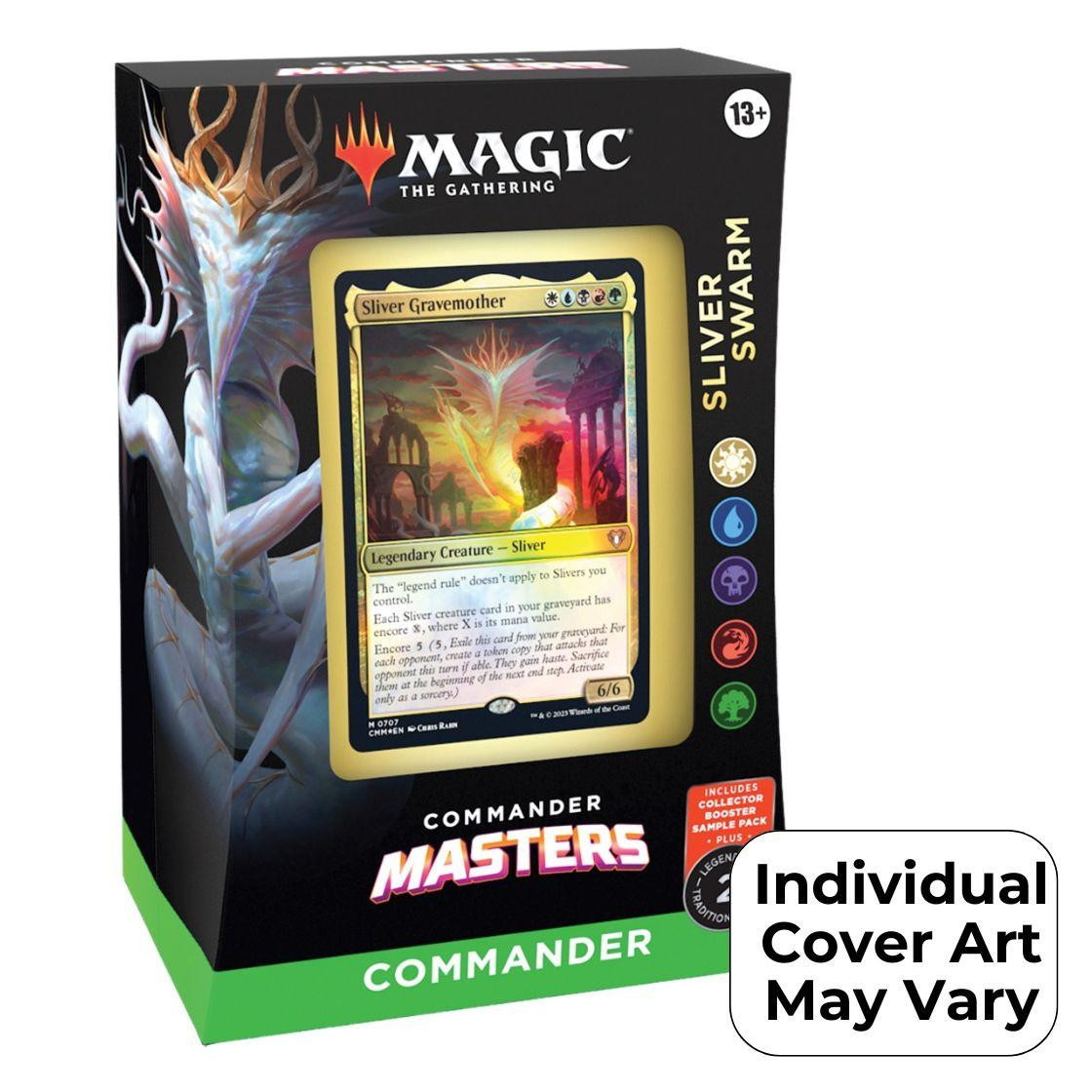 commander masters collector booster box case pack Craft a Commander collection that turns heads with some of the greatest cards to grace the Commander format spiced up with stunning special treatments 1 x MTG Commander Masters