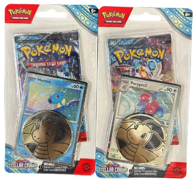 Pokemon Scarlet & Violet Stellar Crown Checklane Blister 288 Pack Case Pokemon Scarlet & Violet Stellar Crown Checklane Blister 288 Pack Case
