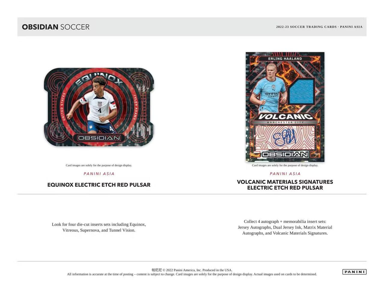 2022/23 Panini Obsidian Soccer Tmall Box