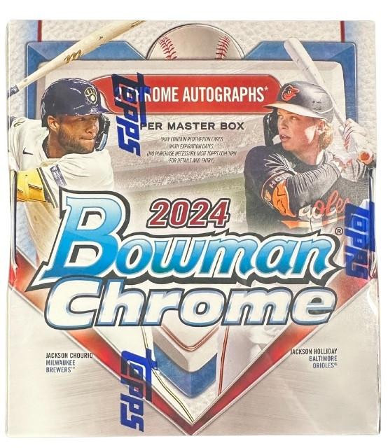 2024 Bowman Chrome Baseball Hobby Box
