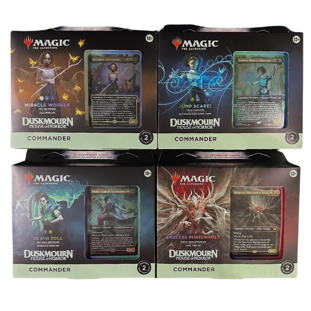 broken cards mtg Magic The Gathering Duskmourn Commander (4) main image 1