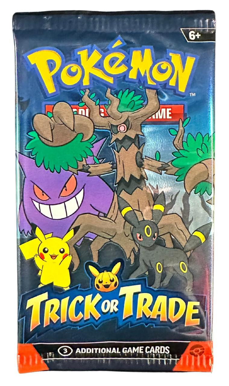 pokemon card pack opening trick Pokemon TCG: Trick or Trade BOOster Bundle Halloween main image 1