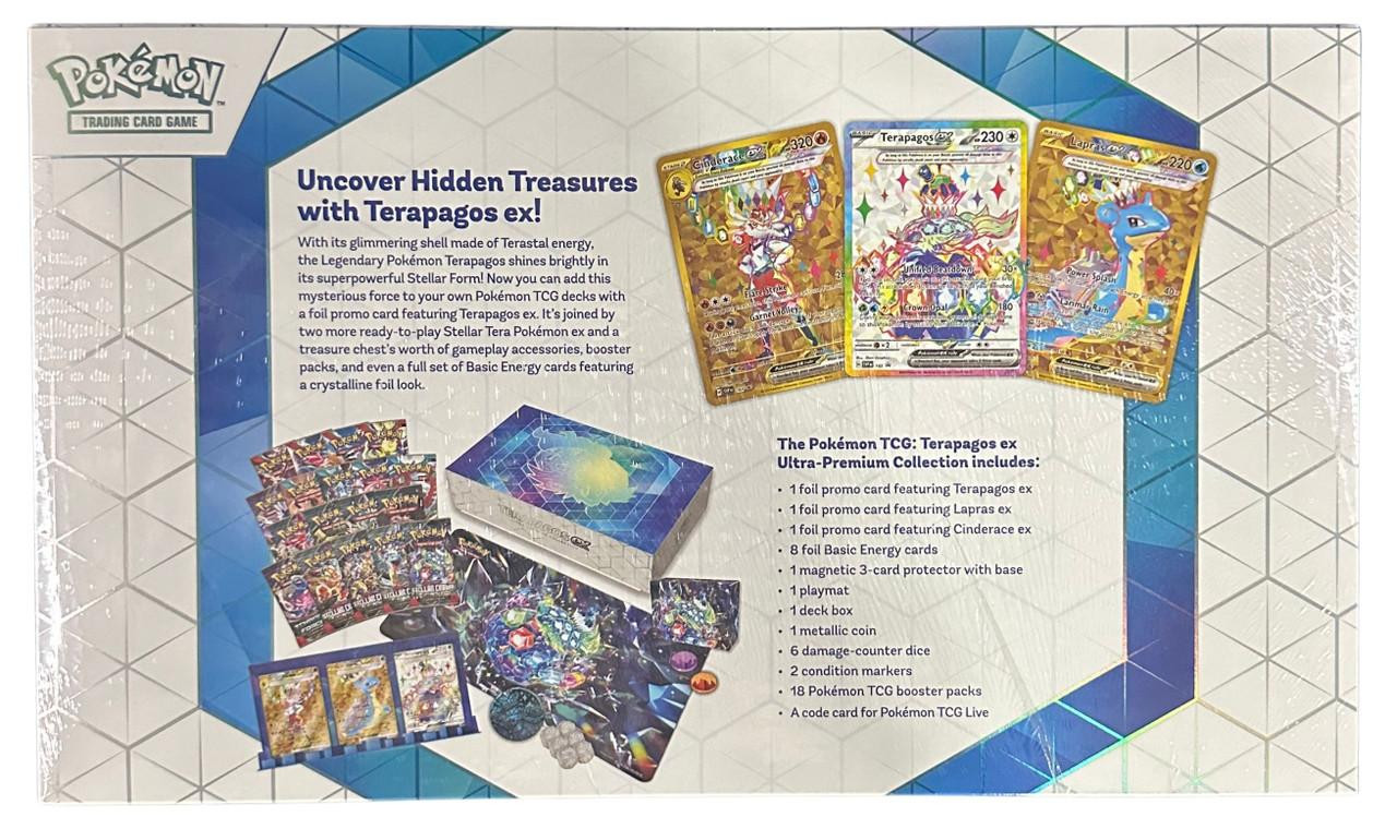 2024 Pokemon Terapagos EX Ultra Premium Collection Box