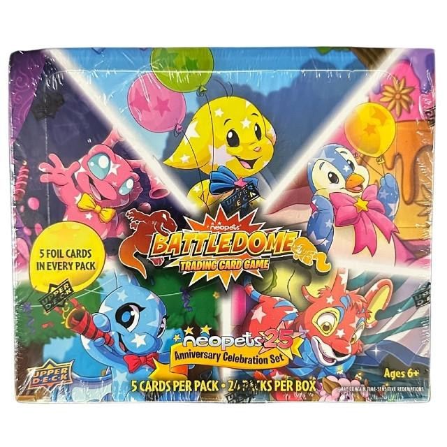 Upper Deck Neopets Battledome 25th Anniversary Booster Box