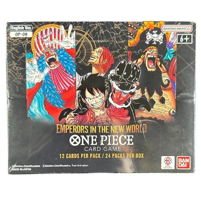four emperors one piece booster box One Piece OP09 Emperors in the New World Booster Box – Anime TCG.net main image 1