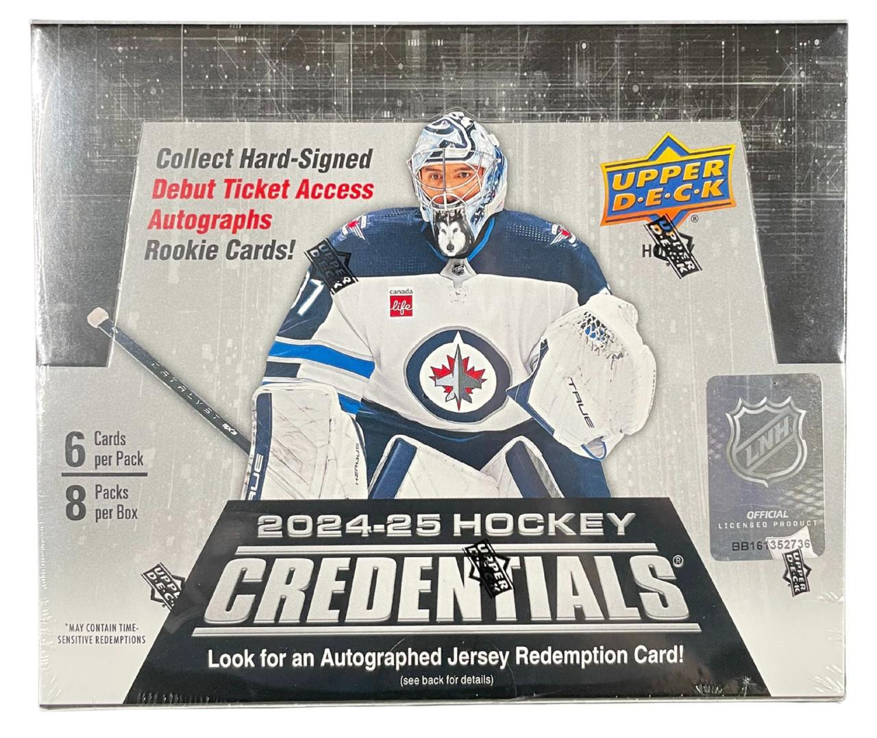 2024/25 Upper Deck Credentials Hockey Hobby Box