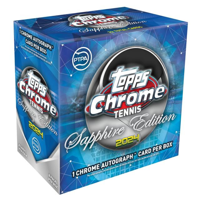 その他 2024 Topps Sapphire Danielle Collins PSA 2024 Topps Chrome Tennis Sapphire Edition Box