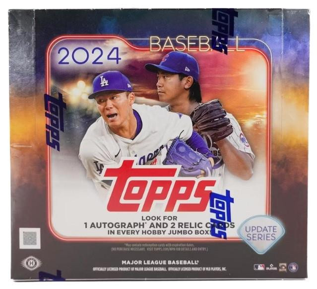 topps mlb 2024 update JUMBO 新品未開封１ボックス 2024 Topps Update Series Baseball Jumbo Box