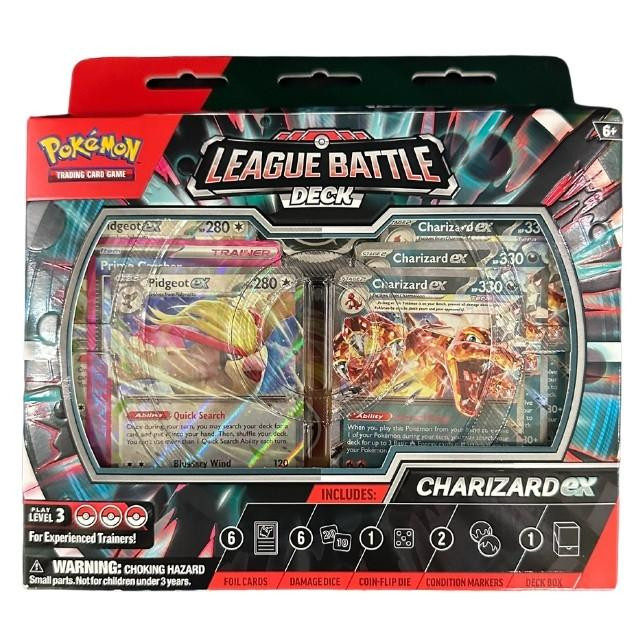 Pokemon Charizard Ex League Battle Deck Box