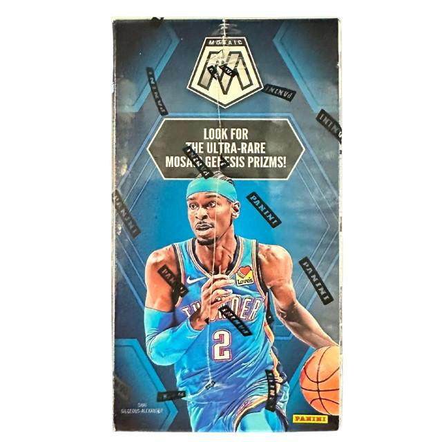 rare basketball cards 2023 2023-24 Panini NBA Hoops Jumbo Fat Cello Value Pack - 30 Trading - Look for Victor Wembanyama RC 2023/24 Panini Mosaic Basketball Hobby
