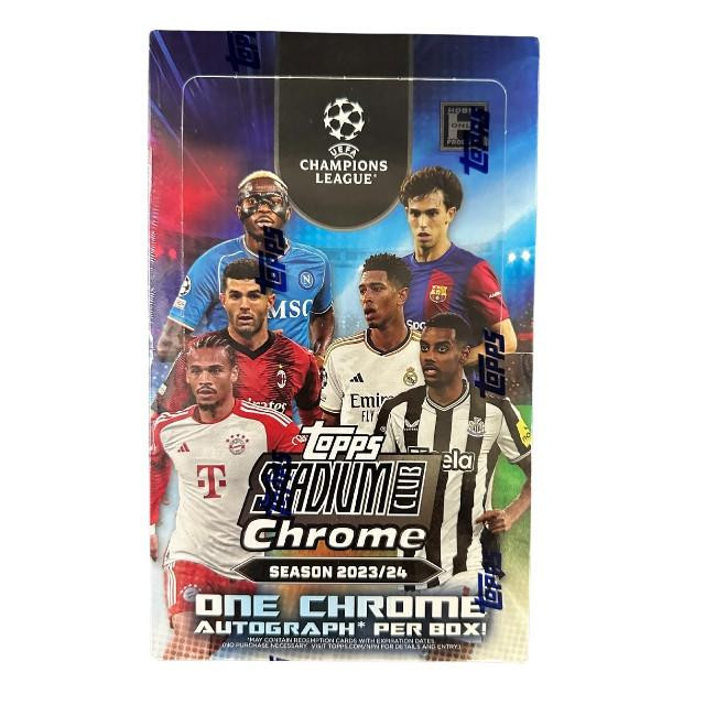 2023/24 Topps Stadium Club Chrome UEFA Club Competitions Soccer 