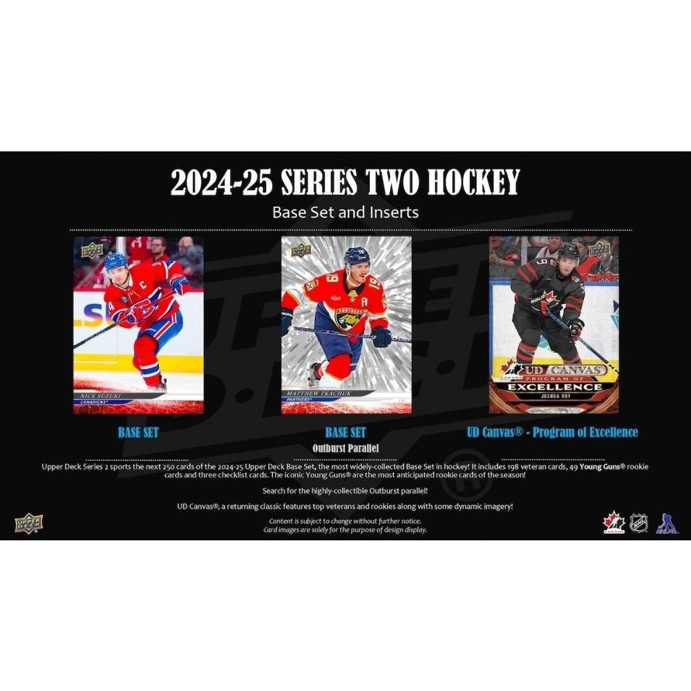 2024/25 Upper Deck Series 2 Hockey Blaster Box