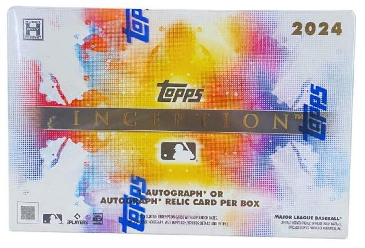 その他 2024 Topps Inception Baseball Hobby 2024 Topps Inception Baseball Hobby Box – Honey Hole Breaks