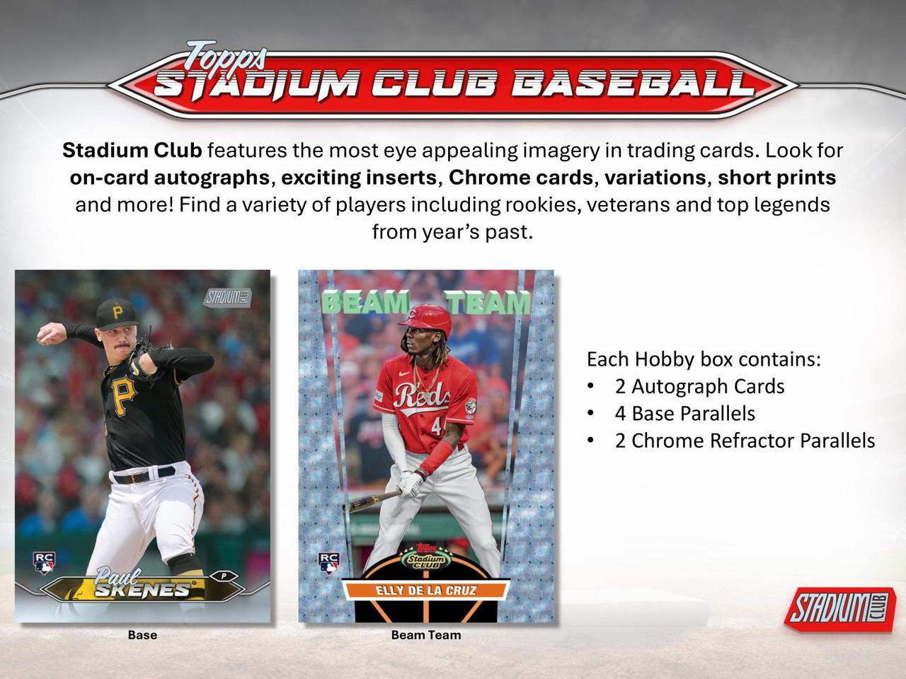 2024 Topps Stadium Club Baseball Hobby Pack