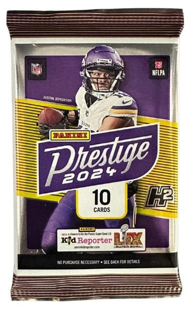 2024 Panini Prestige Football Hobby H2 Pack
