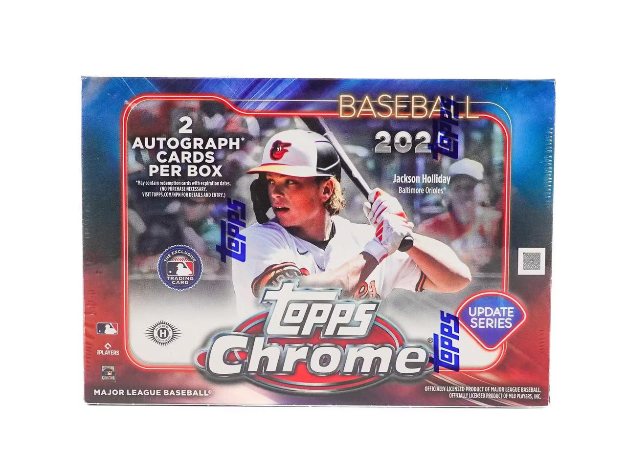 2024 Topps Chrome Update Series Baseball Breaker's Delight Box