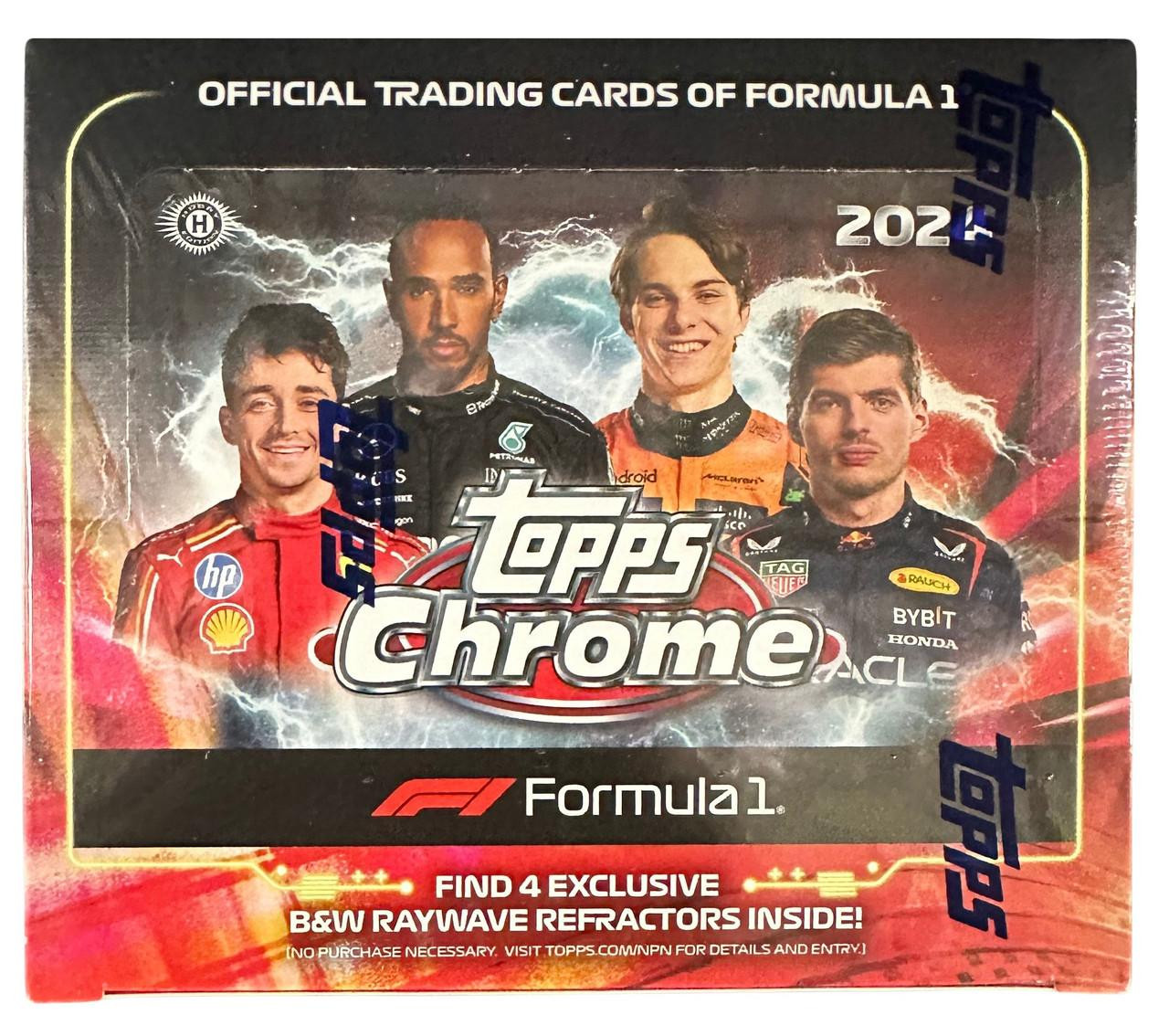 2024 Topps Chrome Formula 1 Racing Qualifying Lap Box
