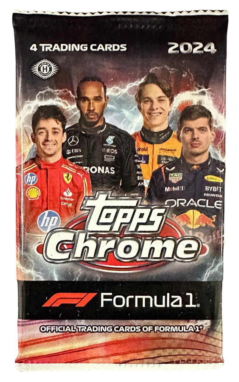 2024 Topps Chrome Formula 1 Racing Qualifying Lap Pack