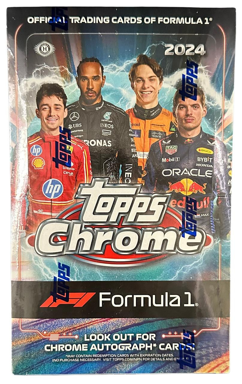 2024 Topps Chrome Formula 1 Racing Hobby Box