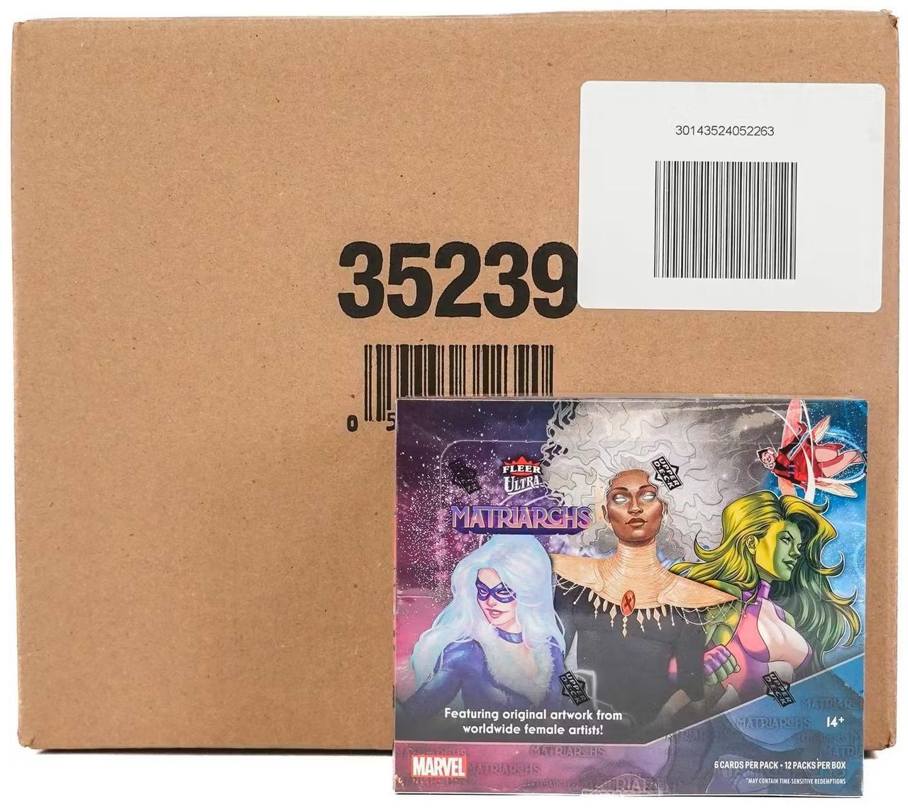 2024 Upper Deck Fleer Ultra Matriarchs of Marvel Hobby 12 Box Case