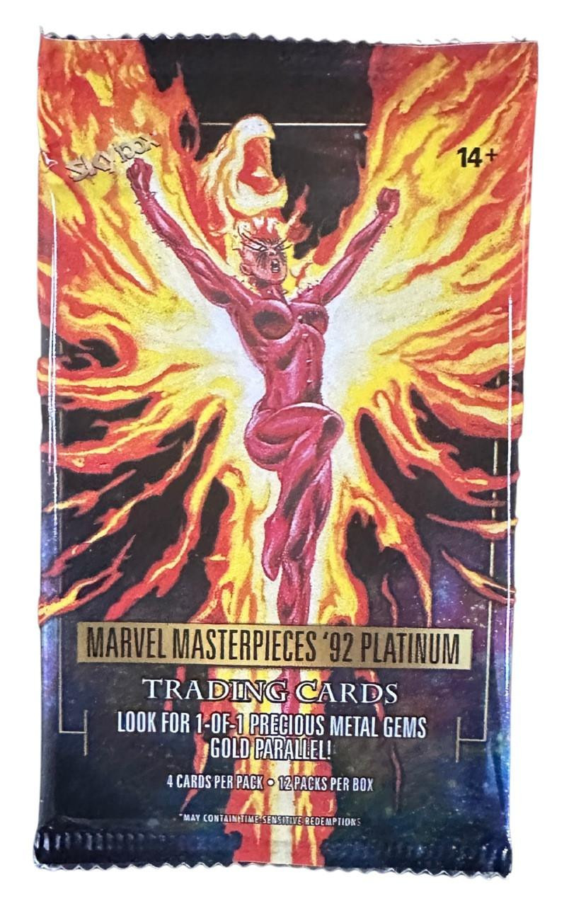 2024 Upper Deck Marvel Masterpieces '92 Platinum Hobby Pack
