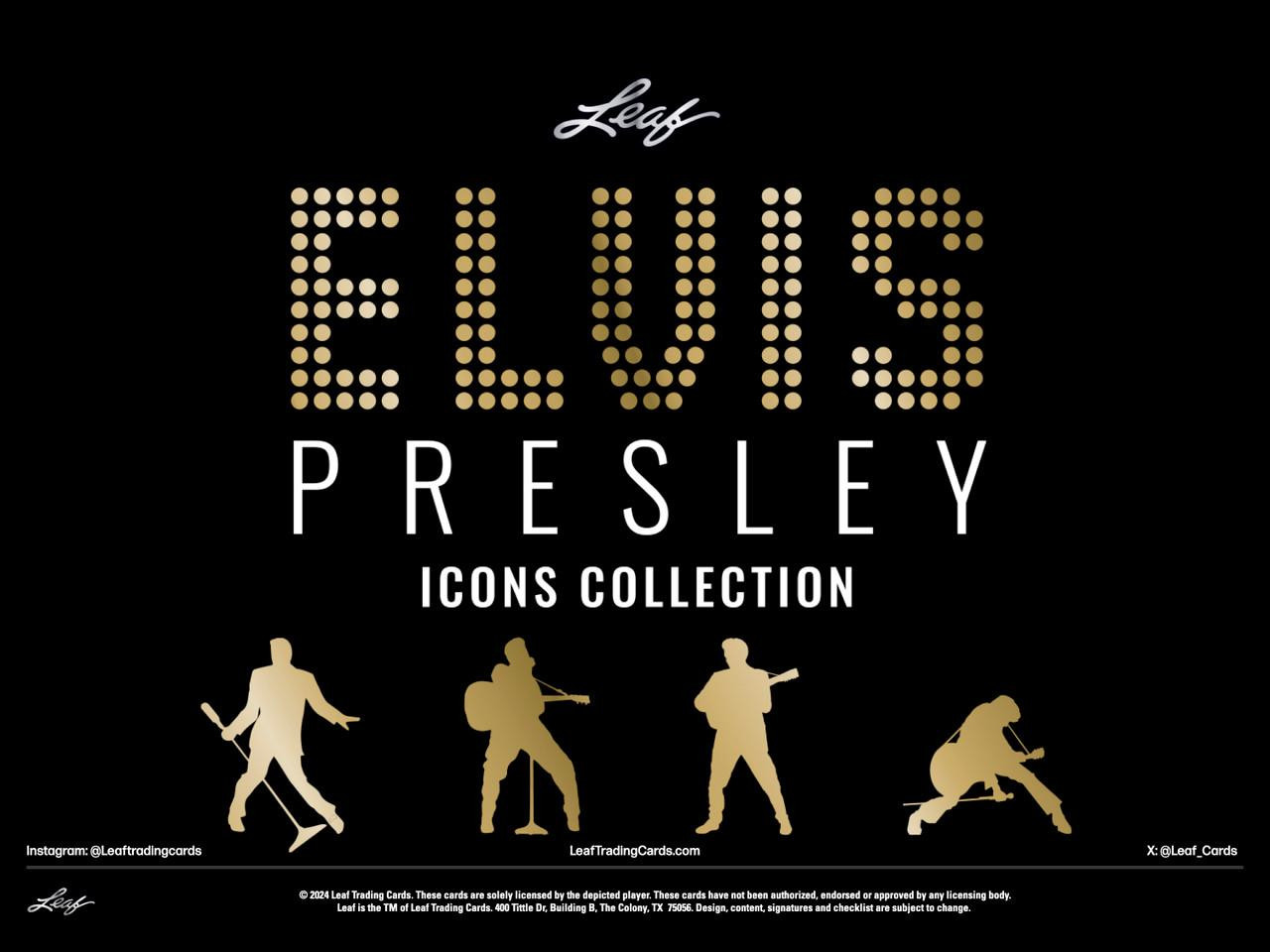 2024 Leaf Elvis Icons Collection Hobby Box