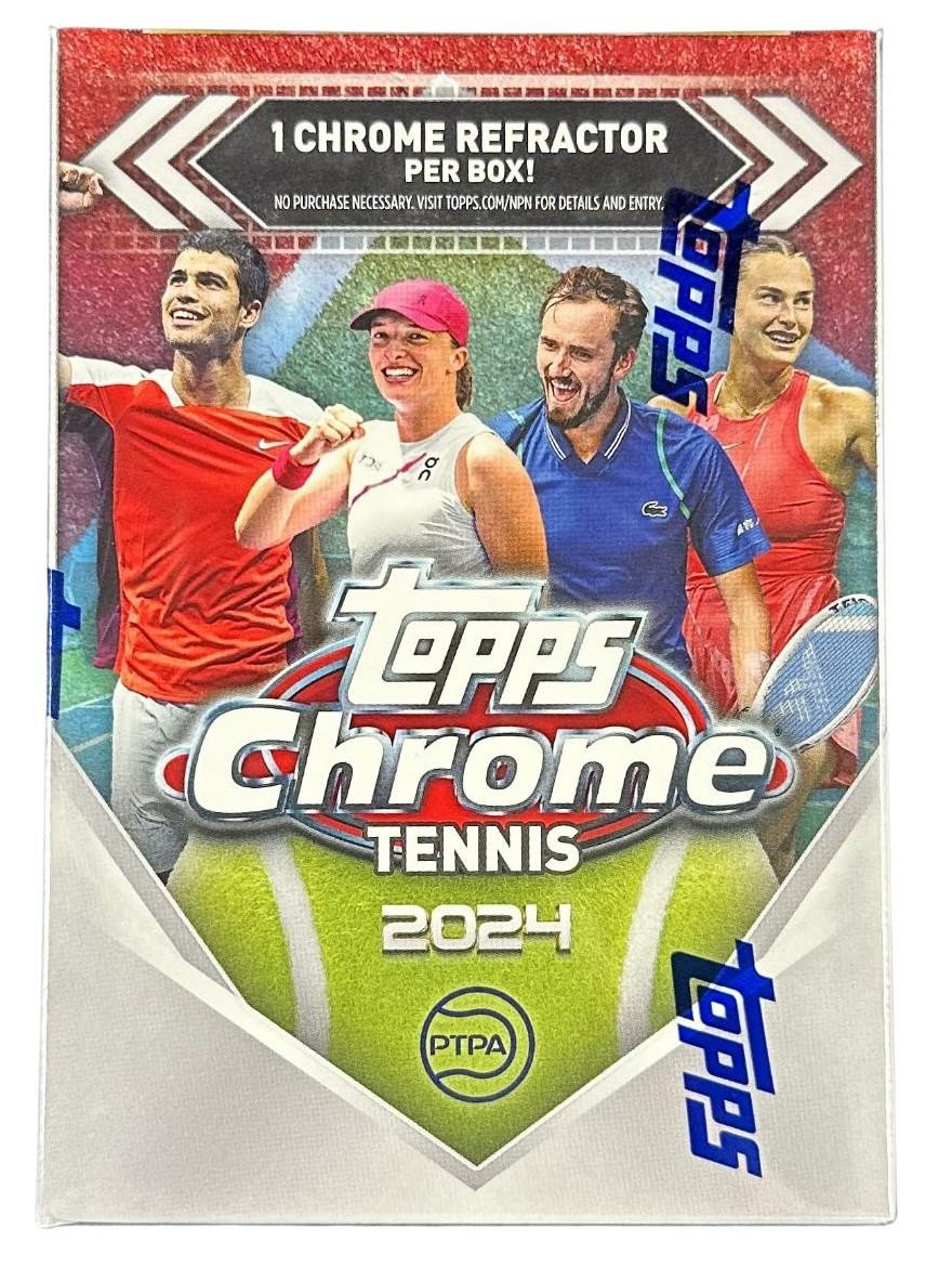 2024 Topps Chrome Tennis Blaster Box