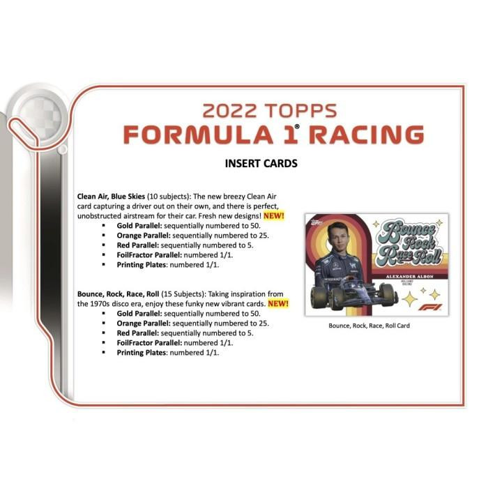2022 Topps Formula 1 Racing Blaster Box