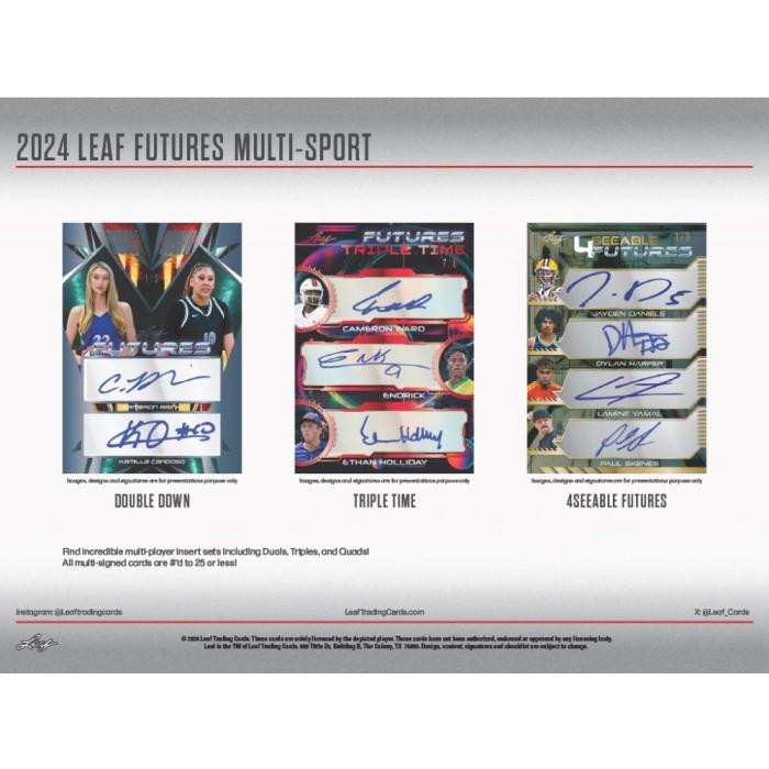 2024 Leaf Futures Multi-Sport Hobby Box