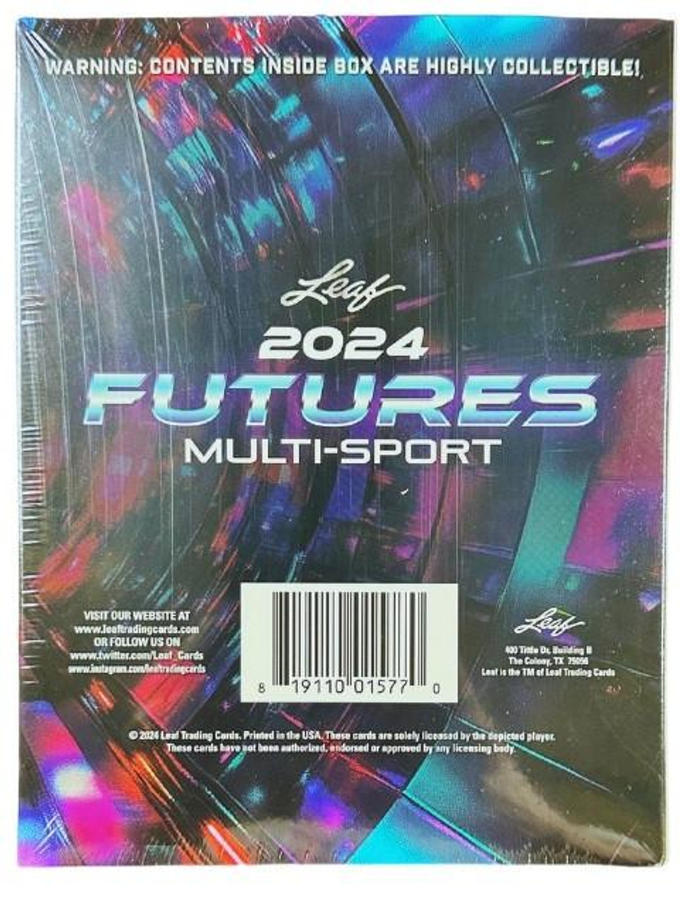 2022 Leaf Vibrance Multi-Sport 新品未開封ボックス 2022 Leaf Vibrance Multi-Sport 新品未開封ボックス