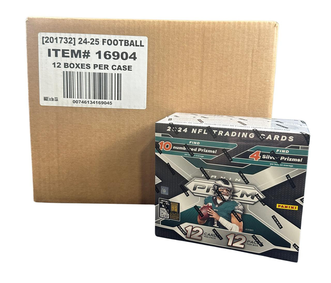 2024 Panini Prizm Football Hobby 12 Box Case
