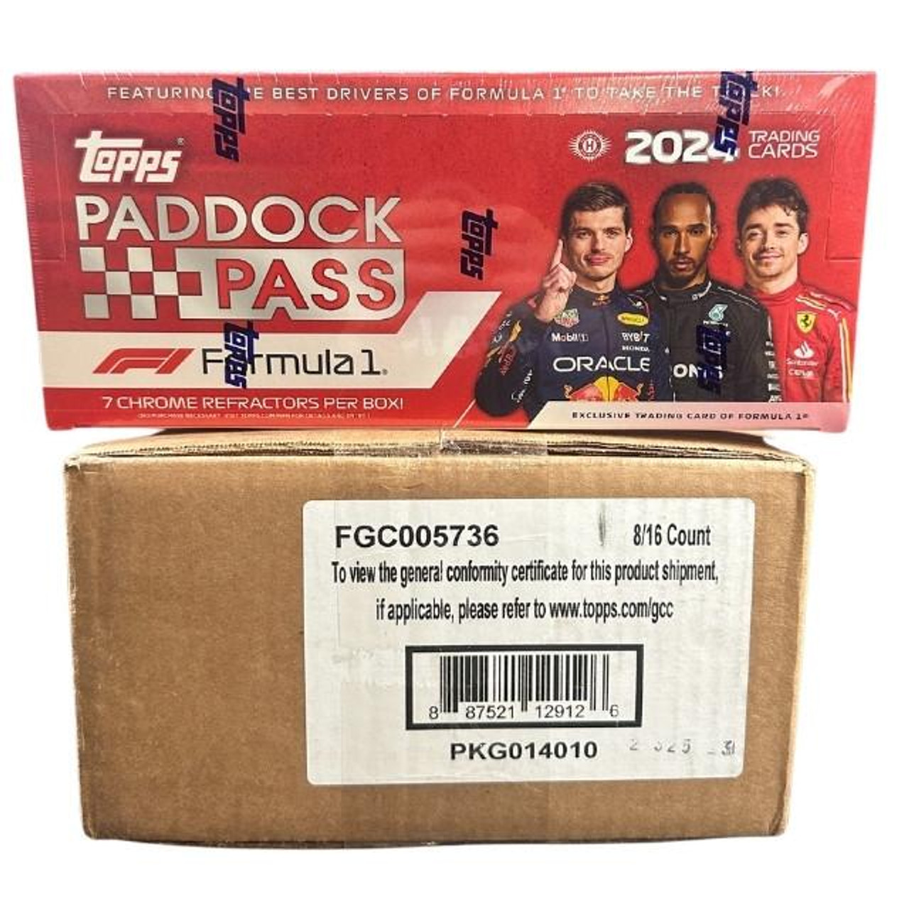 Topps - 2024 TOPPS F1 PADDOCK PASS HOBBY 未開封ボックス a32050563ba0c5b15bfc3644f01ed1