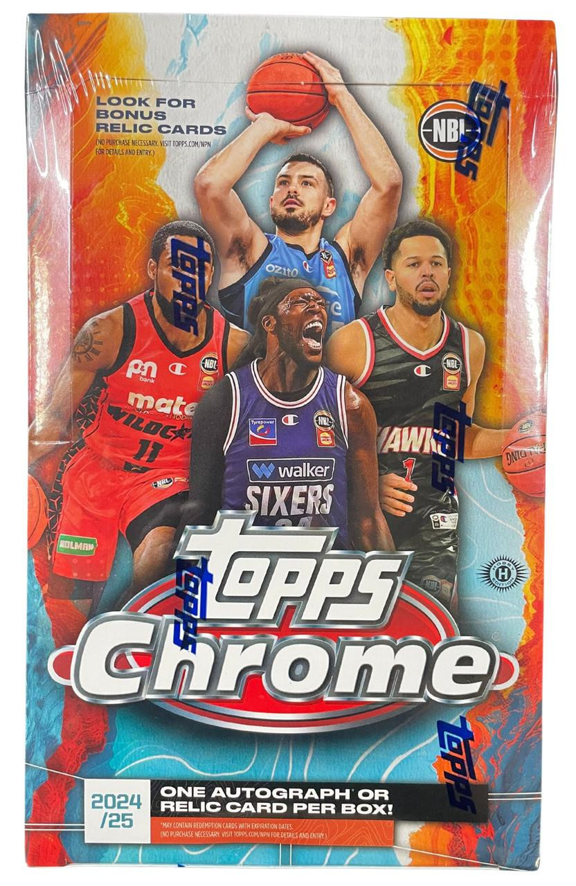 2024/25 Topps NBL Chrome Basketball Hobby Box