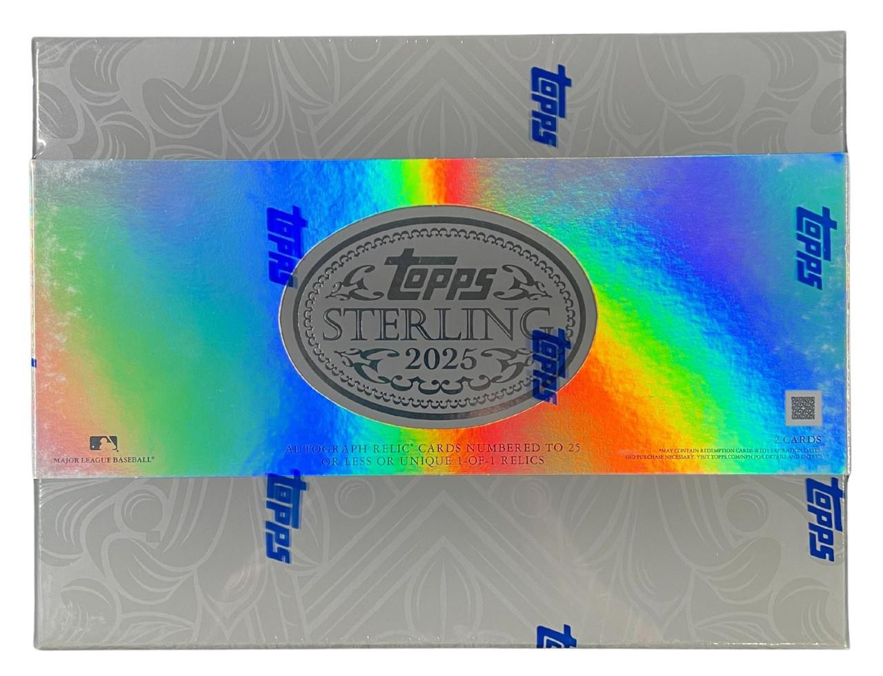 帽子 2025 Topps Sterling Baseball Hobby Box 2025 Topps Sterling Baseball Hobby Box - The Baseball Card
