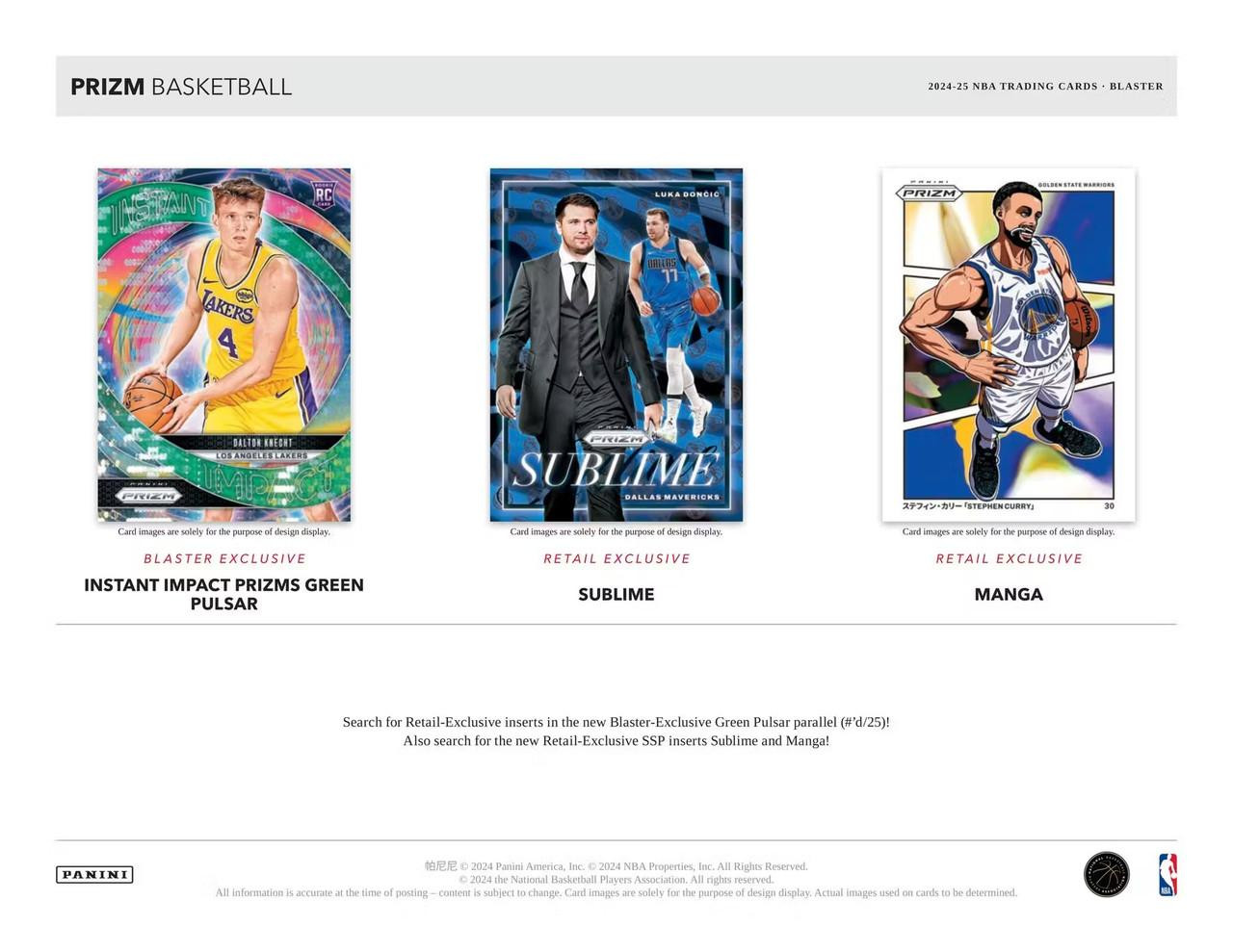 2024/25 Panini Prizm Basketball Blaster Box