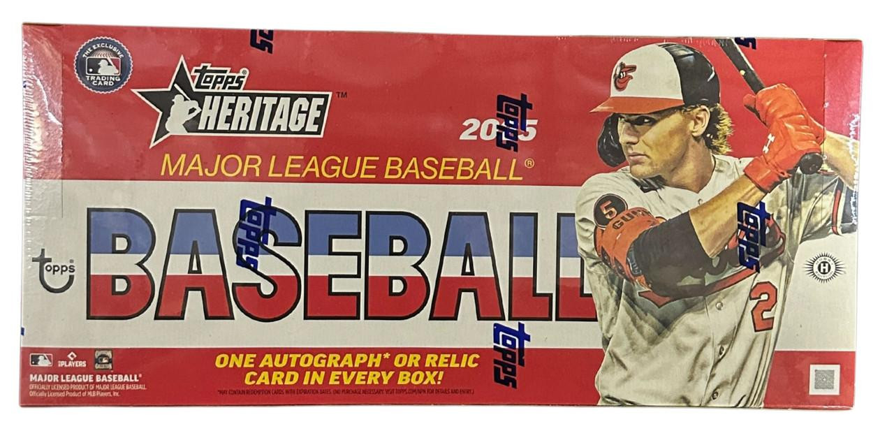 2025 Topps Heritage Baseball Hobby Box