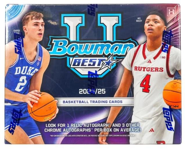 2024/25 Bowman University's Best Basketball Hobby Box