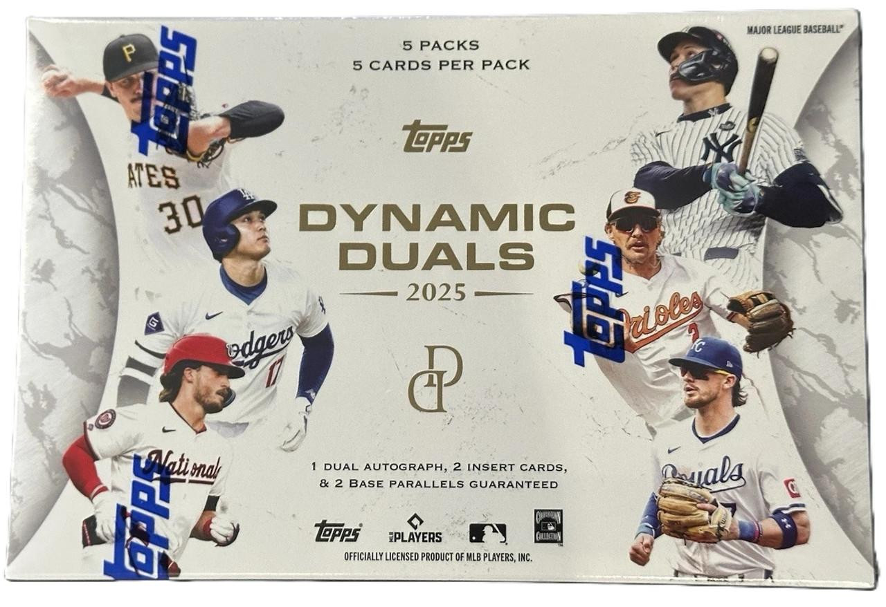 その他 2025 Topps Dynamic Duals Baseball Hobby 2025 Topps Dynamic Duals Baseball Hobby Box