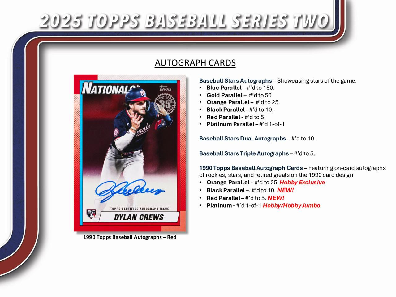 2025 Topps Series 2 Baseball Jumbo 6 Box Case