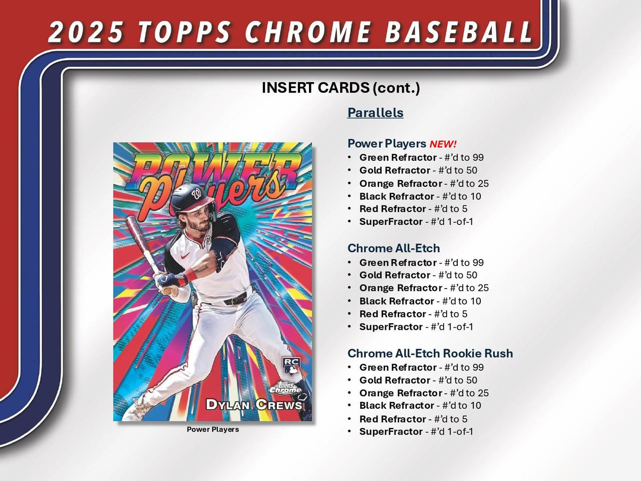 2025 Topps Chrome Baseball Blaster Box